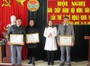 Lãnh đaọ Hội Nông dân tỉnh trao Bằng khen của ban Chấp hành Hội Nông dân tỉnh tặng 3 cơ sở hội hoàn thành xuất sắc nhiệm vụ công tác Hội và phong trào nông dân năm 2014.