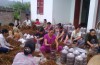 Nông dân xã Hoàng Tung (Hòa An) tham gia lớp dạy nghề trồng nấm do Trung tâm Dạy nghề và Hỗ trợ nông dân tổ chức.
