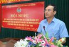Phó chủ tịch UBND tỉnh Nguyễn Trung Thảo phát biểu tại hội nghị