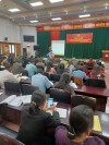Các đại biểu tham dự lớp tập huấn tại thành phố Cao Bằng