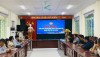 Đ/c Triệu Lưu Cương - Giám đốc BĐH Quỹ HTND tỉnh phát biểu khai mạc Hội nghị giải ngân