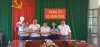 Đại diện HND tỉnh, HND huyện Quảng Hoà cùng với và lãnh đạo Đảng ủy, UBND xã Hạnh Phúc huyện Quảng Hòa bắt tay ký kết bản Kế hoạch phối hợp thực hiện mô hình điểm