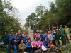 Hội Nông dân xã Khâm Thành, huyện Trùng Khánh phối hợp tổ chức phát quang đường biên mốc giới