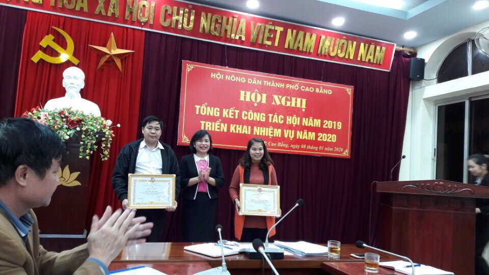 Hội Nông dân thành phố Cao Bằng:  Tổng kết công tác Hội năm 2019
