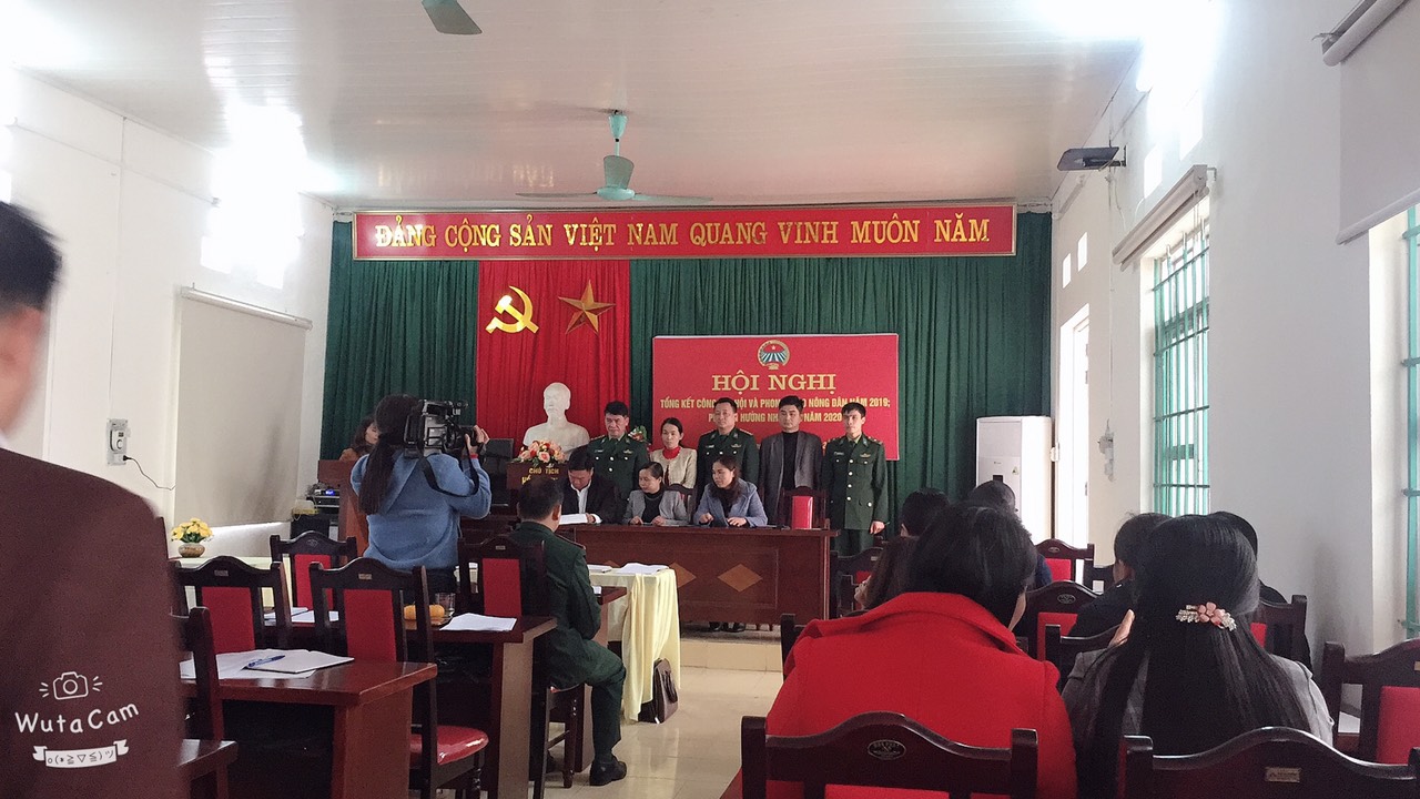 Hội Nông dân huyện Trùng Khánh ký kết chương trình phối hợp với các ngành