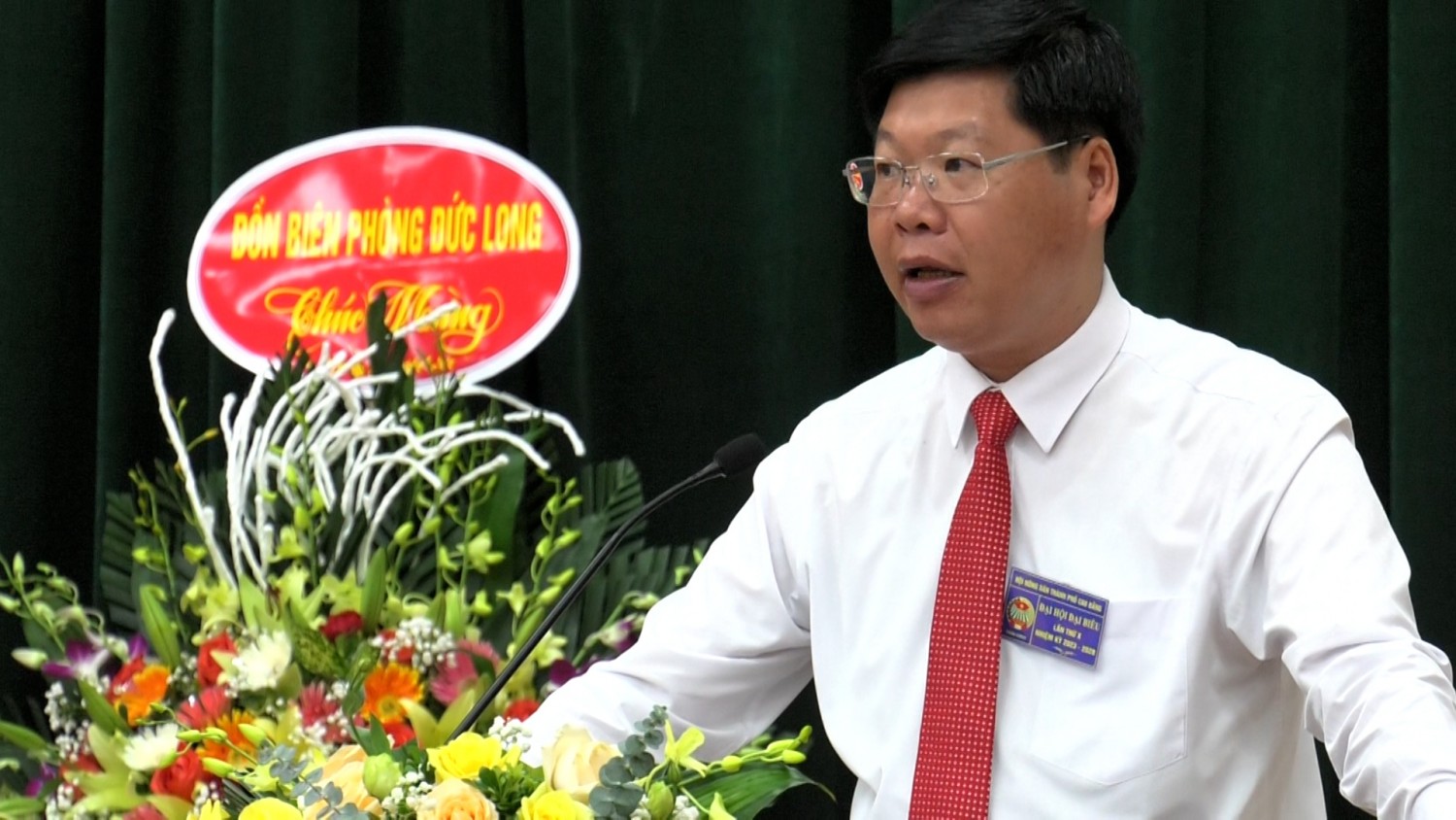 Đồng chí Tô Vũ Ninh phát biểu chỉ đạo đại hội