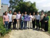 Hội Nông dân thành phố Cao Bằng và Đồn biên phòng Đức Long, huyện Thạch An hỗ trợ kinh phí xây dựng đường liên thôn tại xã Hưng Đạo, thành phố Cao Bằng