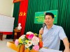 Đ/c Nông Quốc Hoàn - Phó chủ tịch HND tỉnh, Trưởng Ban Công tác Nông dân phát biểu chỉ đạo cuộc sinh hoạt chi hội