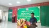 Đ/c Đặng Quang Vĩnh, ủy viên BTV, Phó trưởng Ban Công tác Nông dân, Hội Nông dân tỉnh phát biểu khai mạc Hội nghị