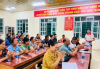 Đồng chí Lý Văn Thư - Đảng ủy viên, Phó Chủ tịch Ủy ban MTTQ Việt Nam  phường, Chủ tịch Hội Nông dân phường triển khai thành lập mô hình THT