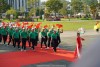 Cán bộ, hội viên nông dân tỉnh Cao Bằng tham gia diều hành, biểu dương lực lượng
