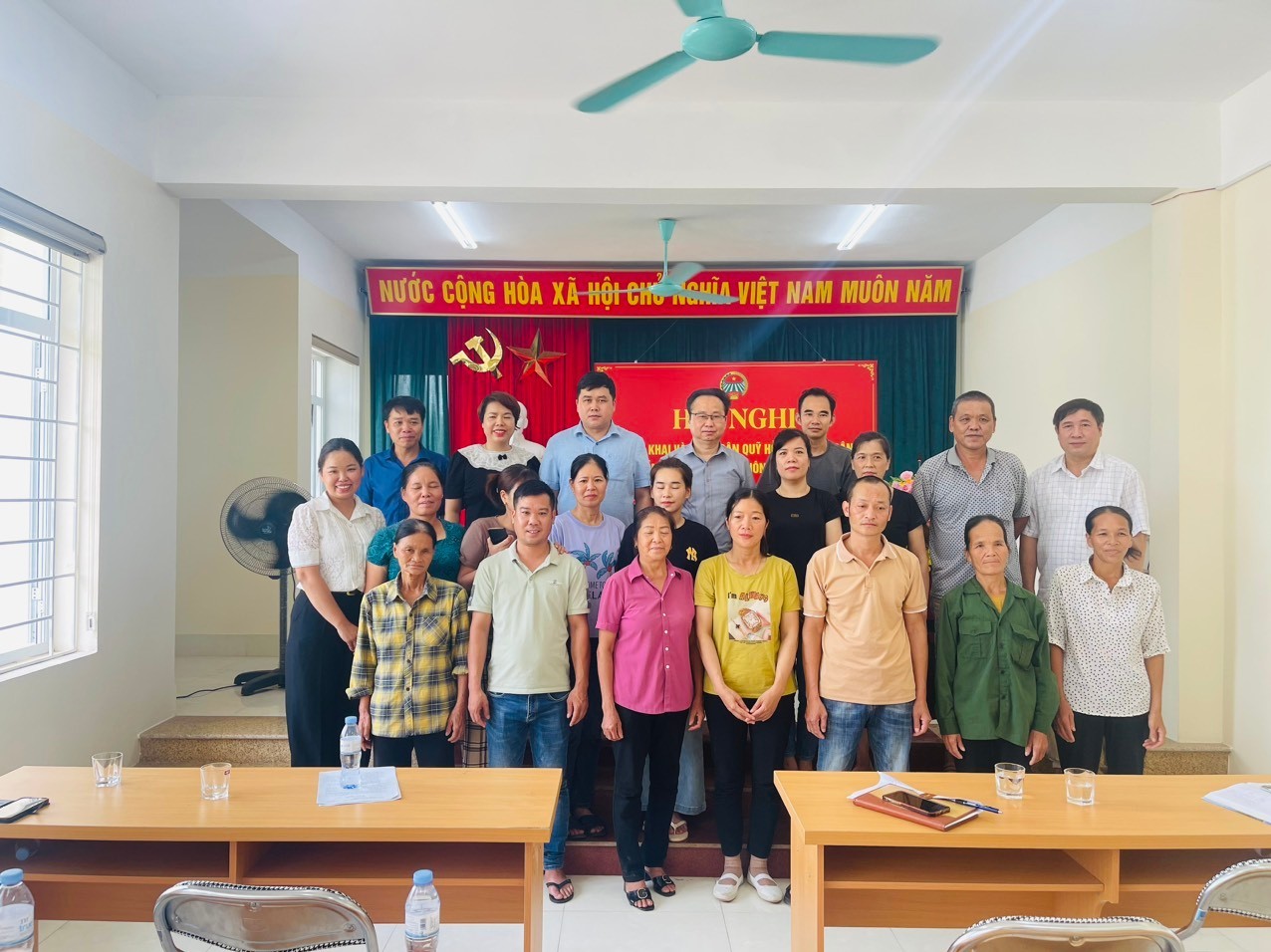 Hội Nông dân huyện Quảng Hòa phối hợp tổ chức Hội nghị giải ngân