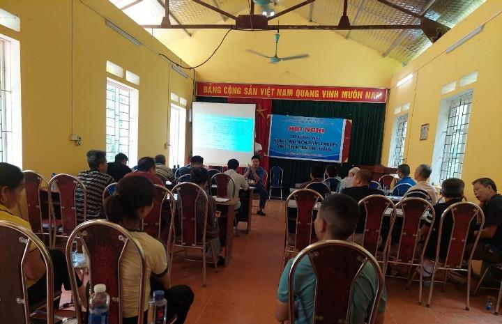 Hội Nông dân xã Hồng Nam huyện Hòa An, phối hợp tổ chức lớp tập huấn kỹ thuật nuôi cá lồng truyền thống