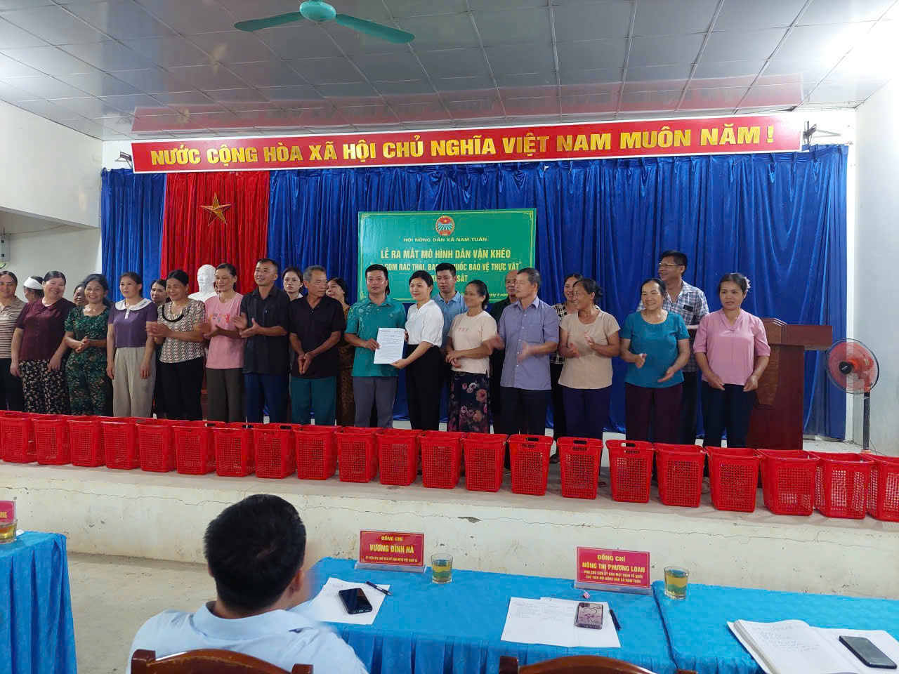 Hội nghị ra mắt mô hình "Dân vận khéo".